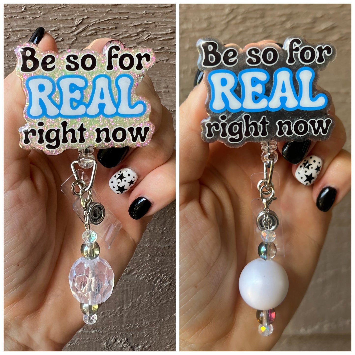 Be So For Real Right Now Badge Reel with Free Badge Bling!